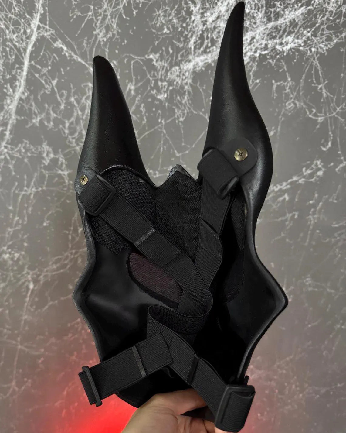 Egyptian Anubis Mask – Black & Gold