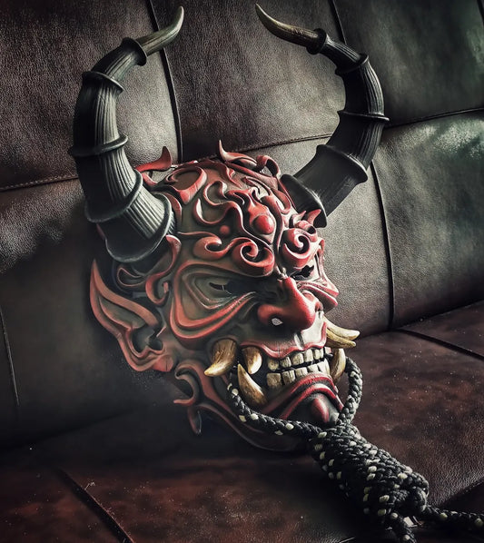 Exclusive Japanese Oni Demon Mask