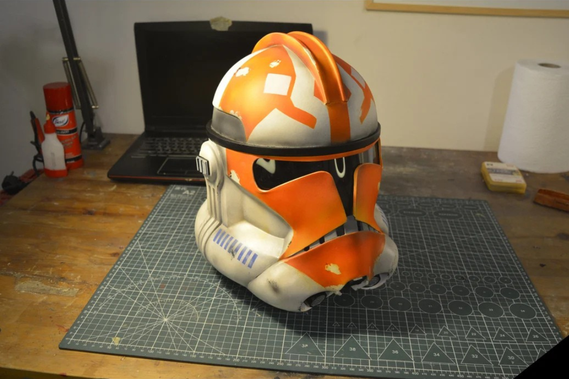 Clone 2 - Cracked Helmet