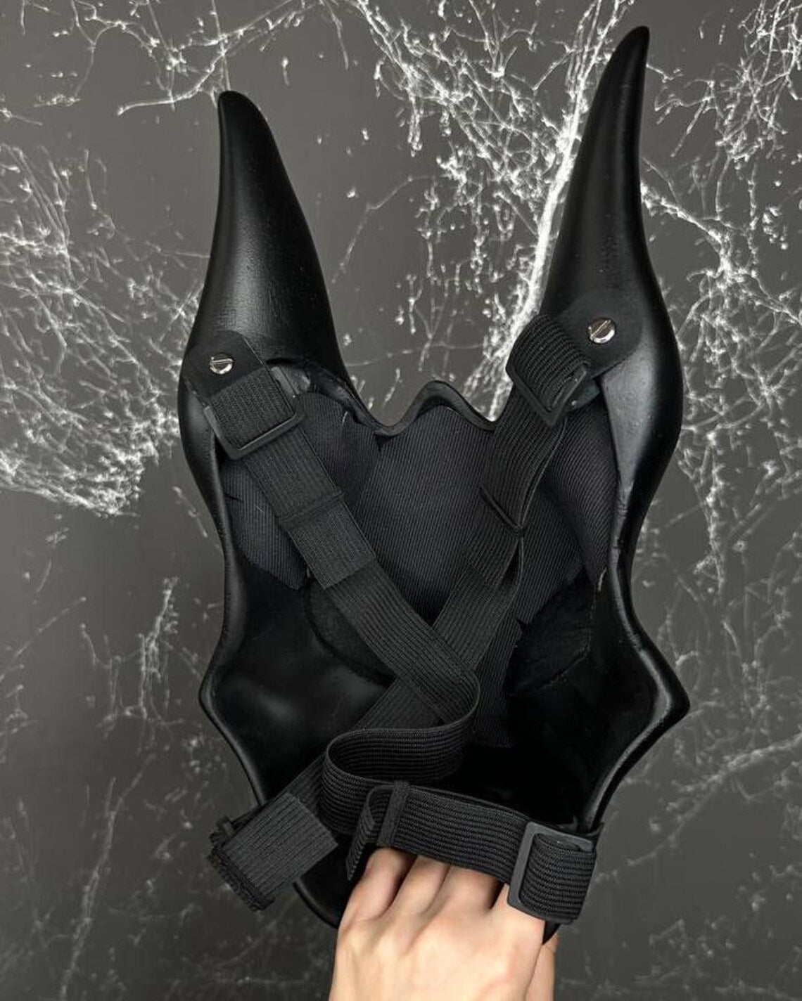 Egyptian Black Anubis Mask