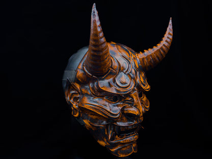 Hand Painted Oni Mask