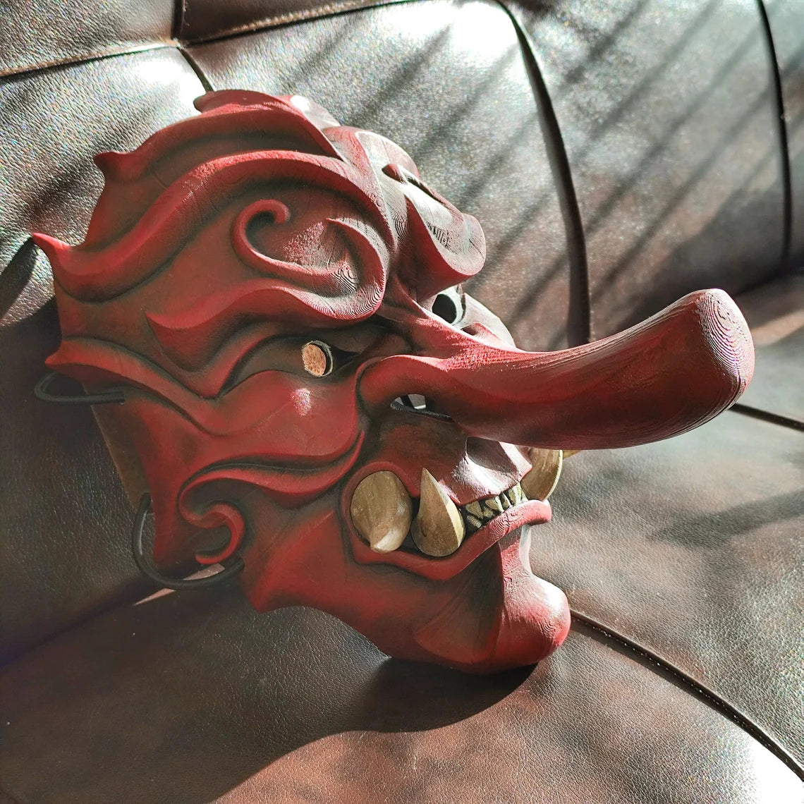 Japaneese Tengu Mask Oni Demon
