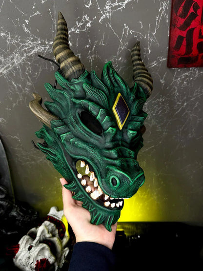 Red - Alodidae Dragon Mask