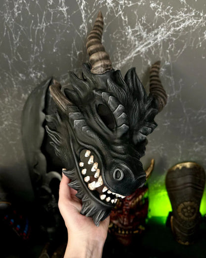 Red - Alodidae Dragon Mask