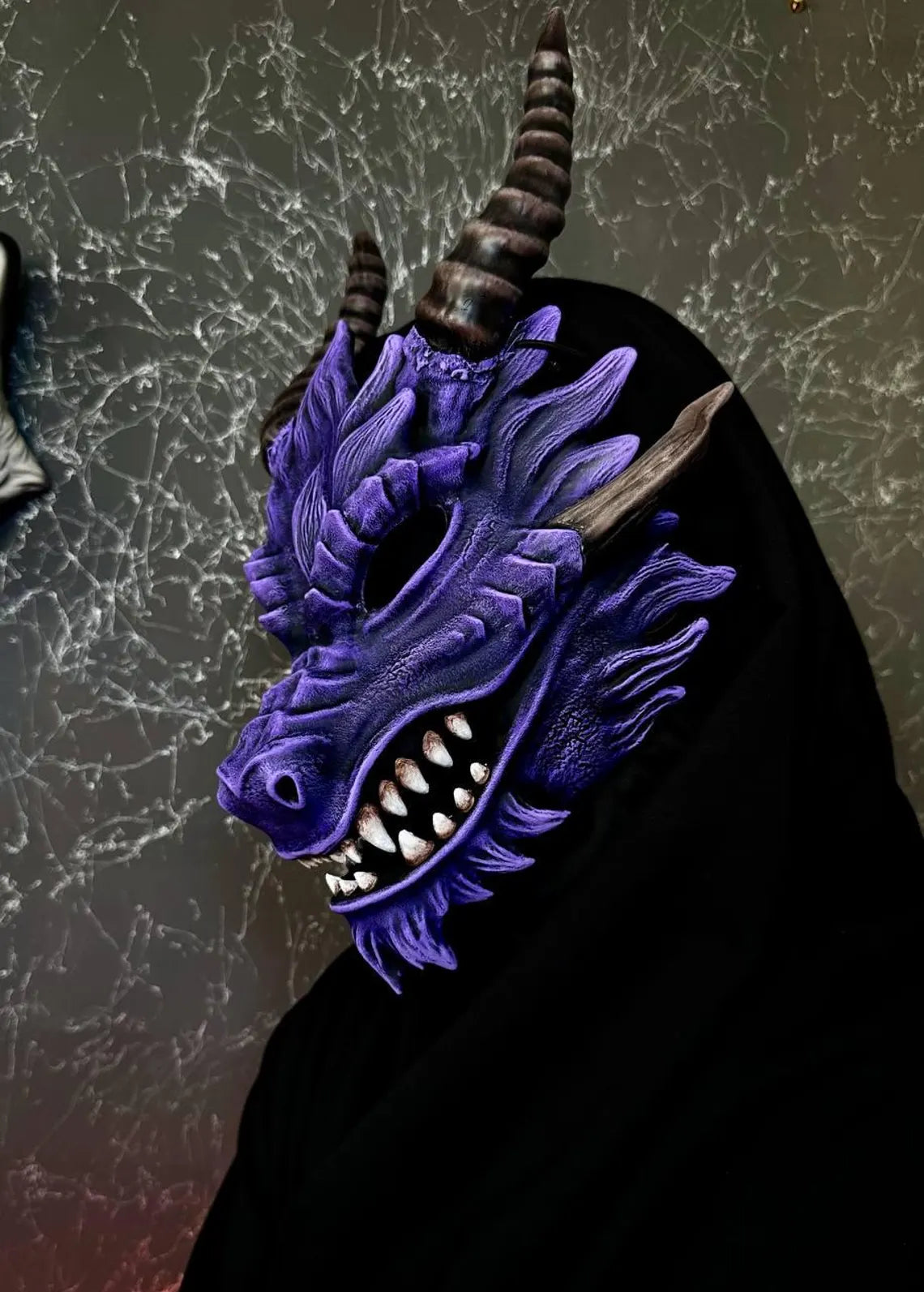 Red - Alodidae Dragon Mask